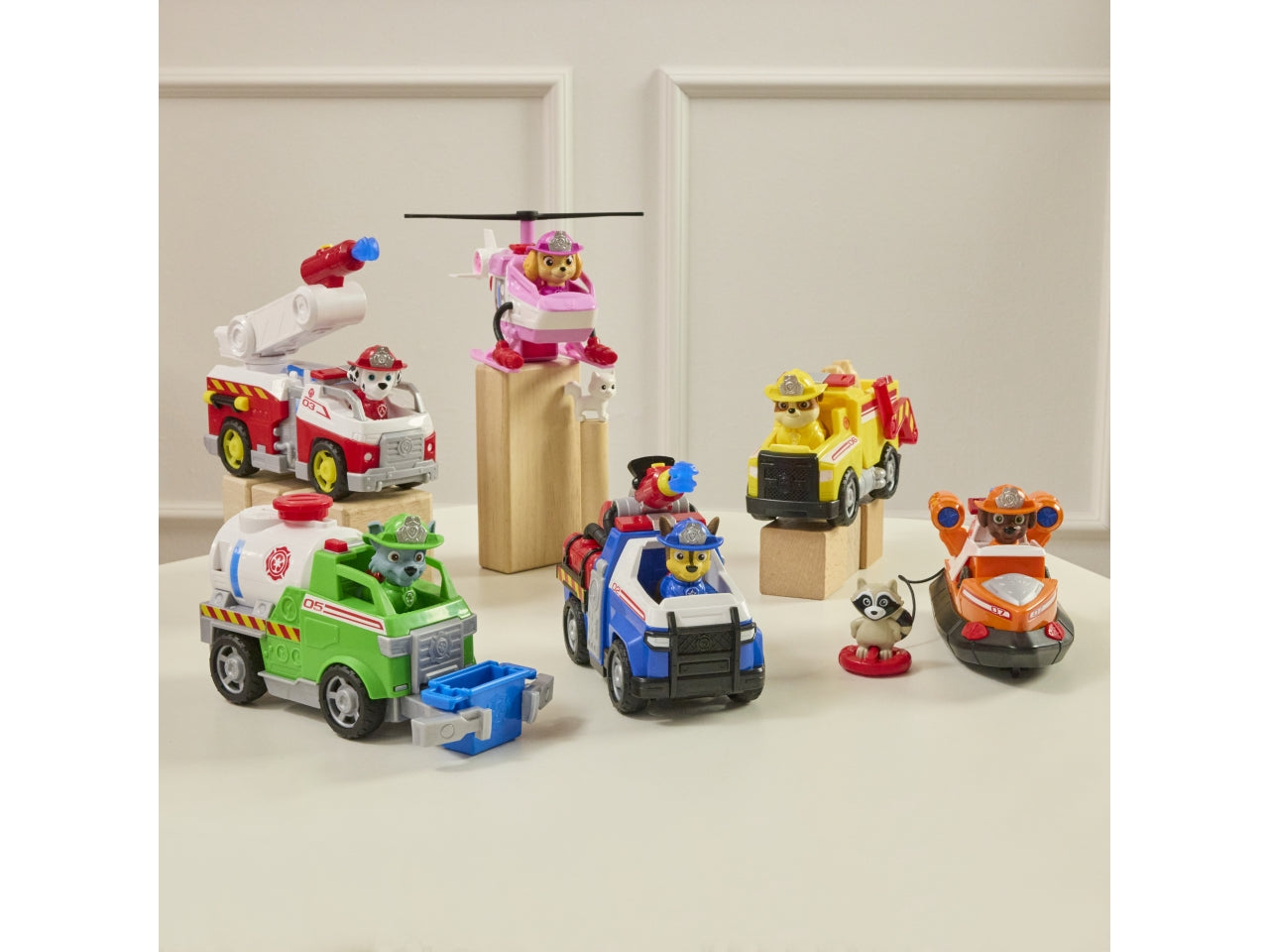 Paw patrol veicolo tematizzato fire rescue zuma