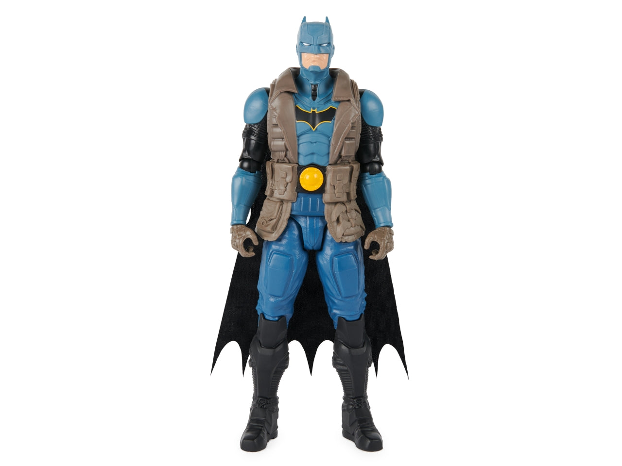 Batman personaggio batman armatura blu in scala 30 cm