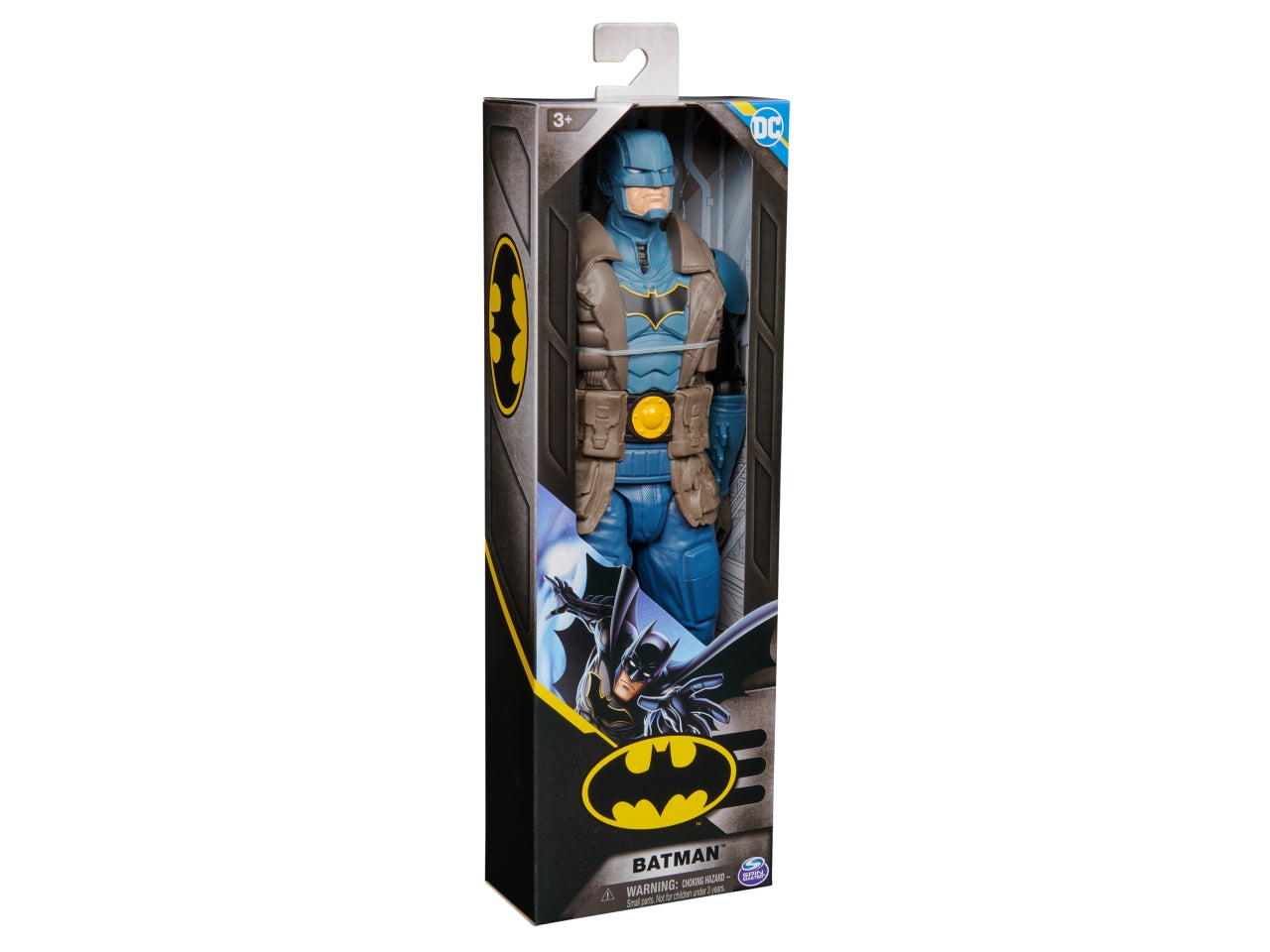 Batman personaggio batman armatura blu in scala 30 cm
