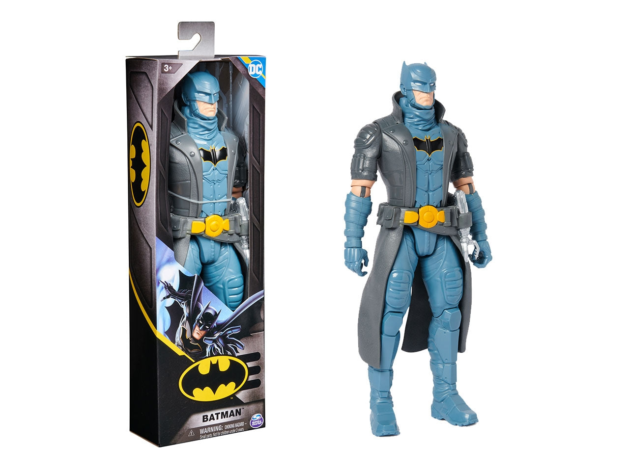 Batman personaggio batman armatura nera in scala 30 cm