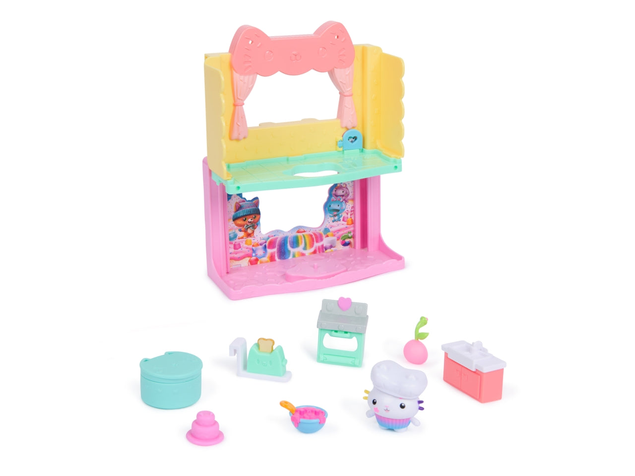 Gabby' Dollhouse movie le stanze deluxe_cucina