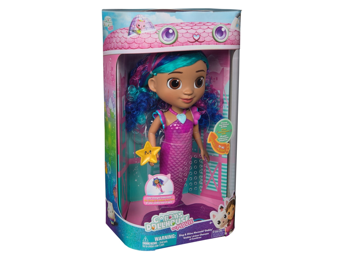 Gabby's Dollhouse movie sirena con funzioni