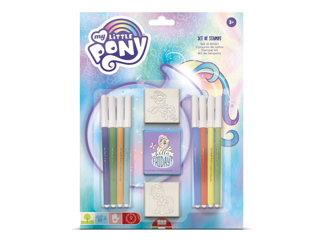 Timbri my little pony set da 2 tinbri