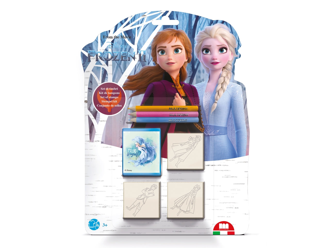 Timbrini sagomati frozen 2
