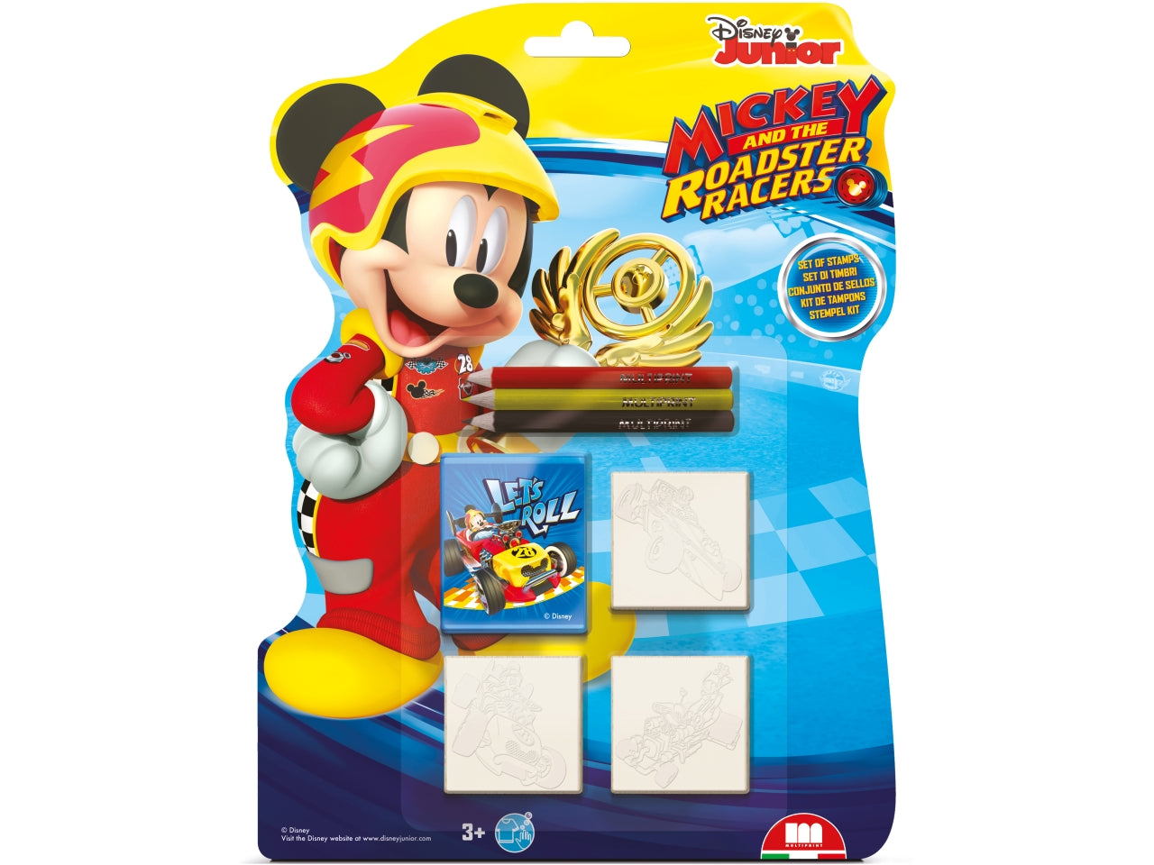 Timbrini sagomati mickey rr
