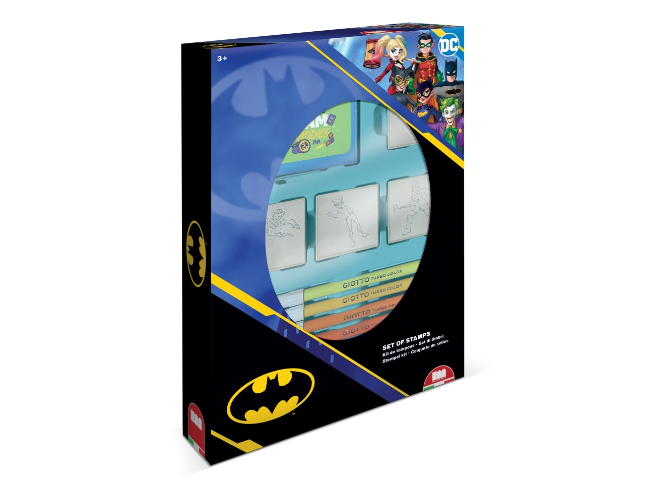 Timbri batman set da 4 timbri