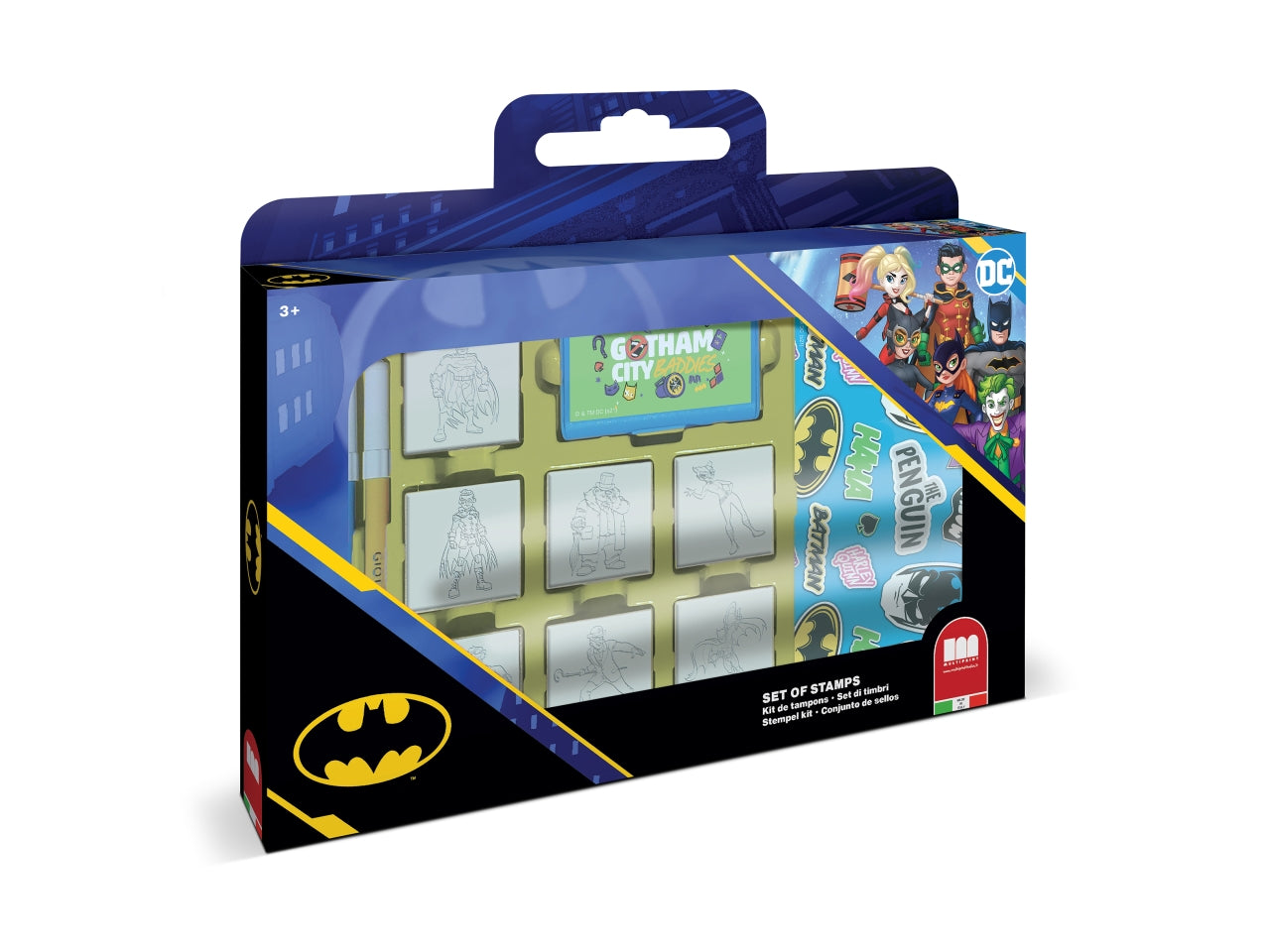 Valigetta 7 timbri batman