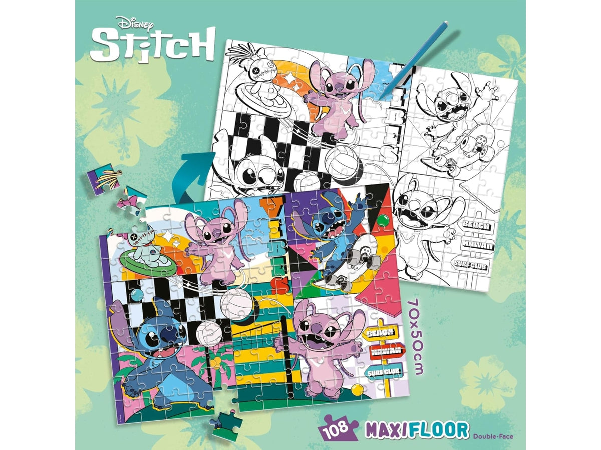 Disney puzzle df maxifloor 108 lilo stitch