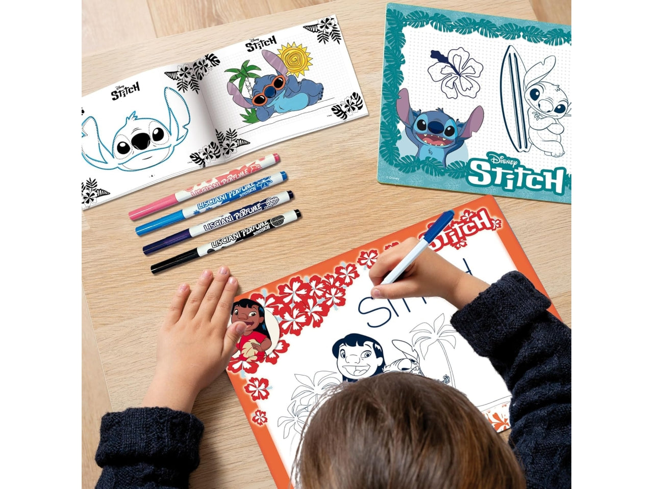 Stitch drawing school