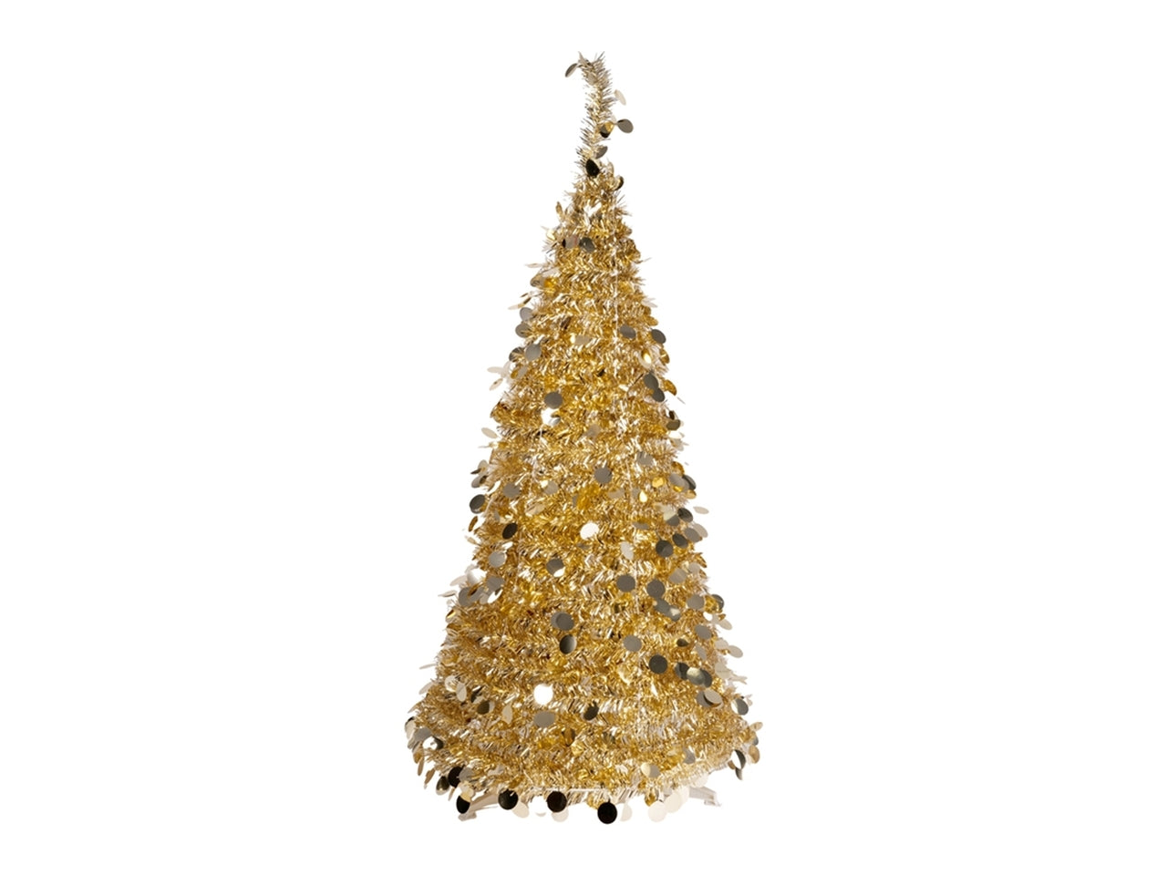 Albero 240cm cono pop up champagne