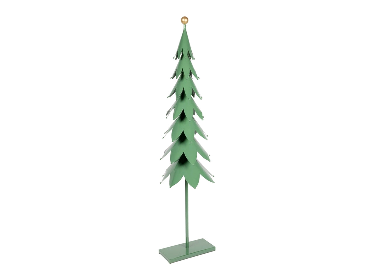 Albero 120cm in metallo verde