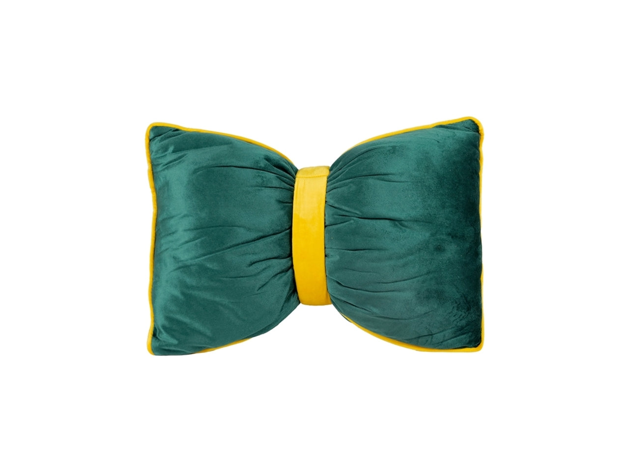 Cuscino fiocco 45x30cm verde