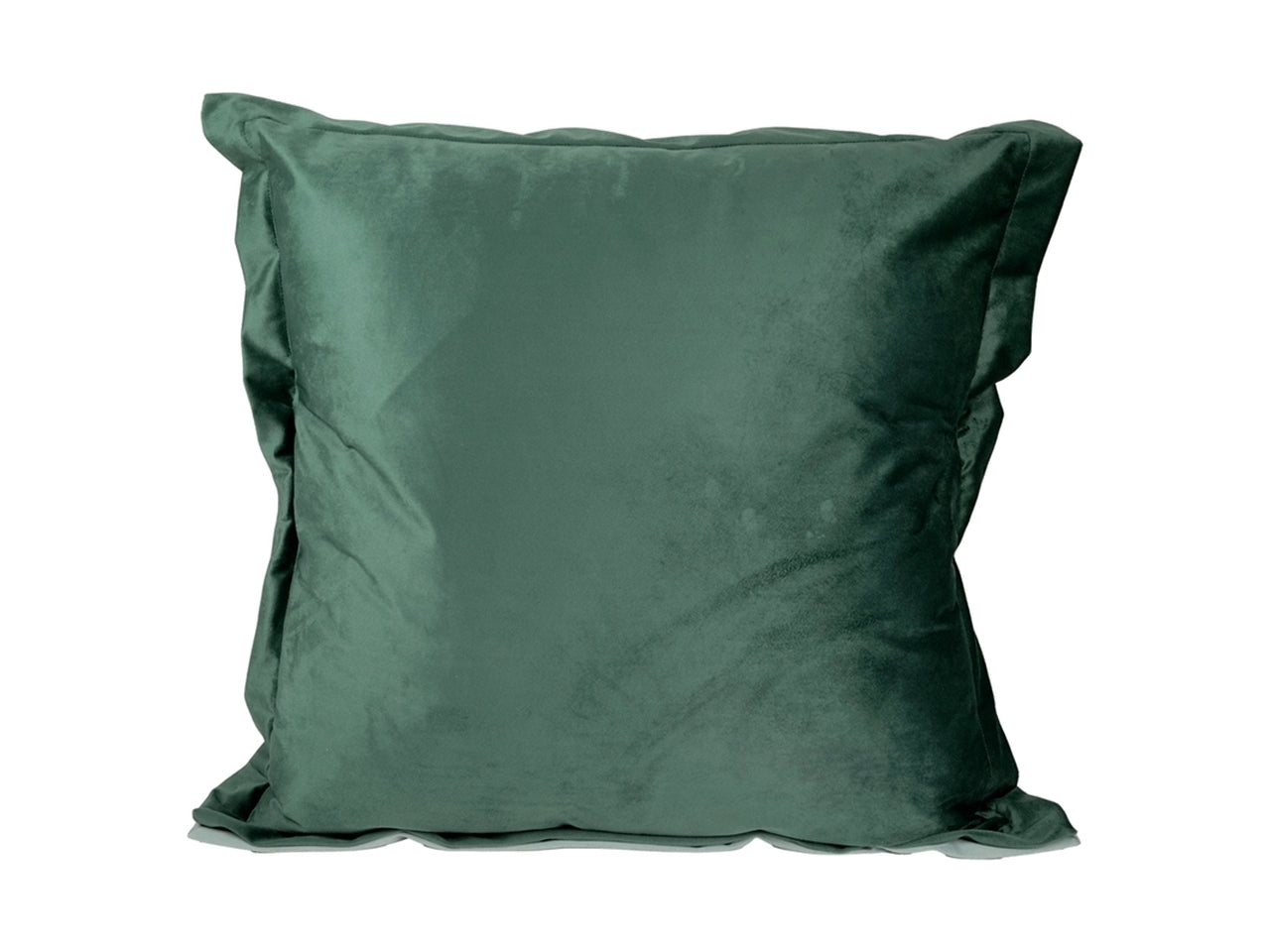 Cuscino 60x60cm in velluto verde