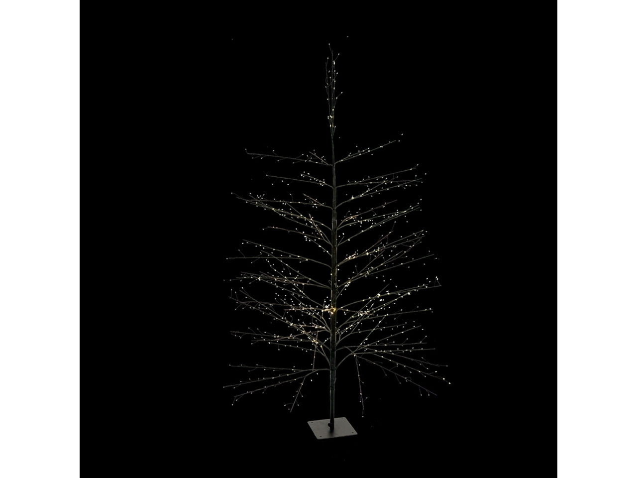 Albero d.120x180cm 800luci IP44 nero