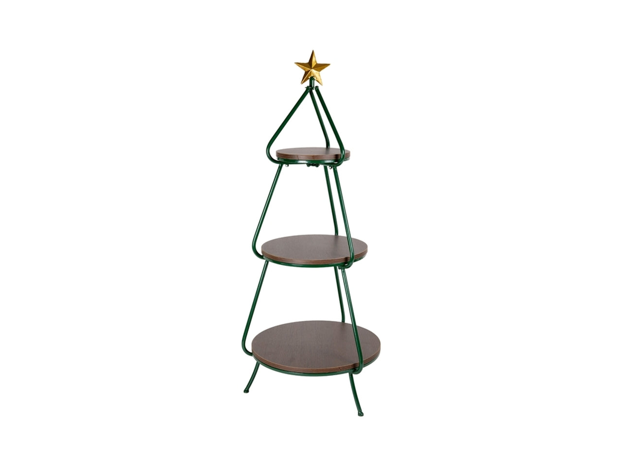 Albero alzata in metallo d.62x91cm verde