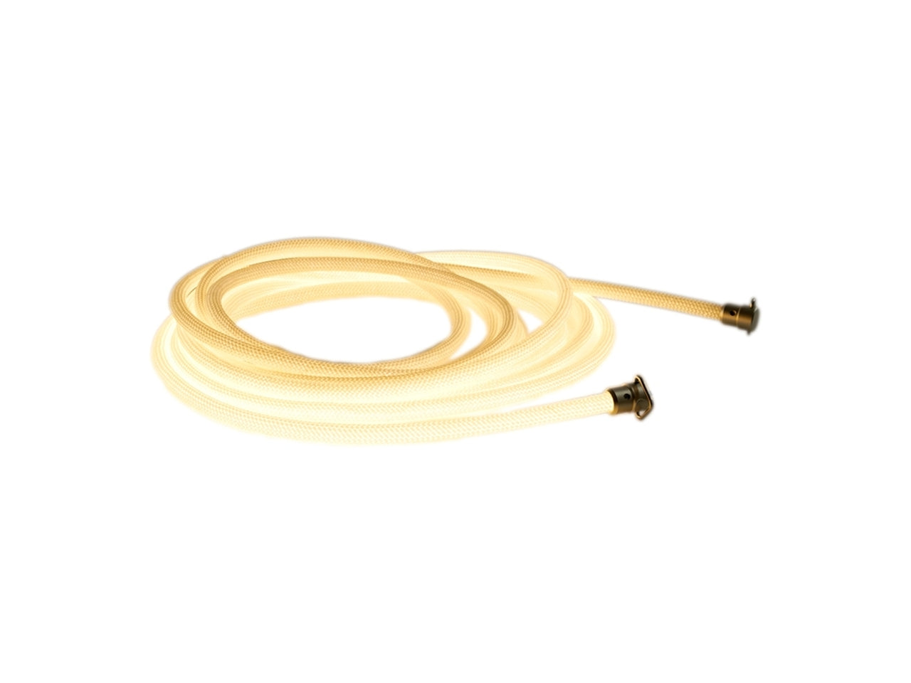 Tubo led 10mt d.1,5cm in nylon, bianco caldo
