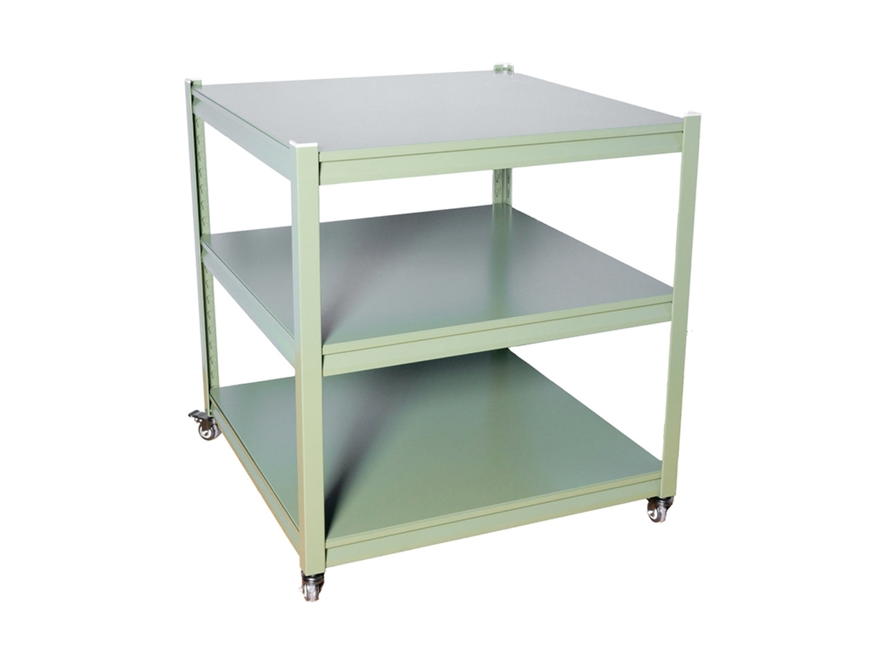 Scaffale in metallo 80x80x150cm verde