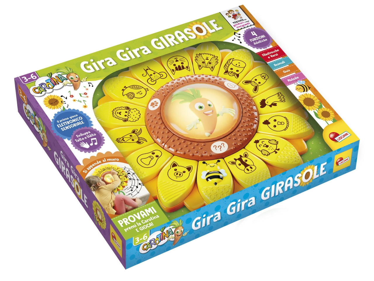 Carotina il girasole educativo