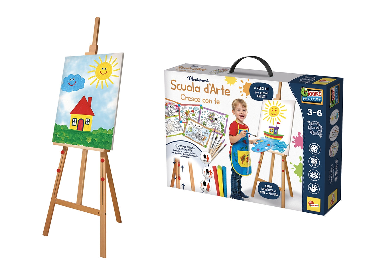 Montessori scuola d'arte cresce con te