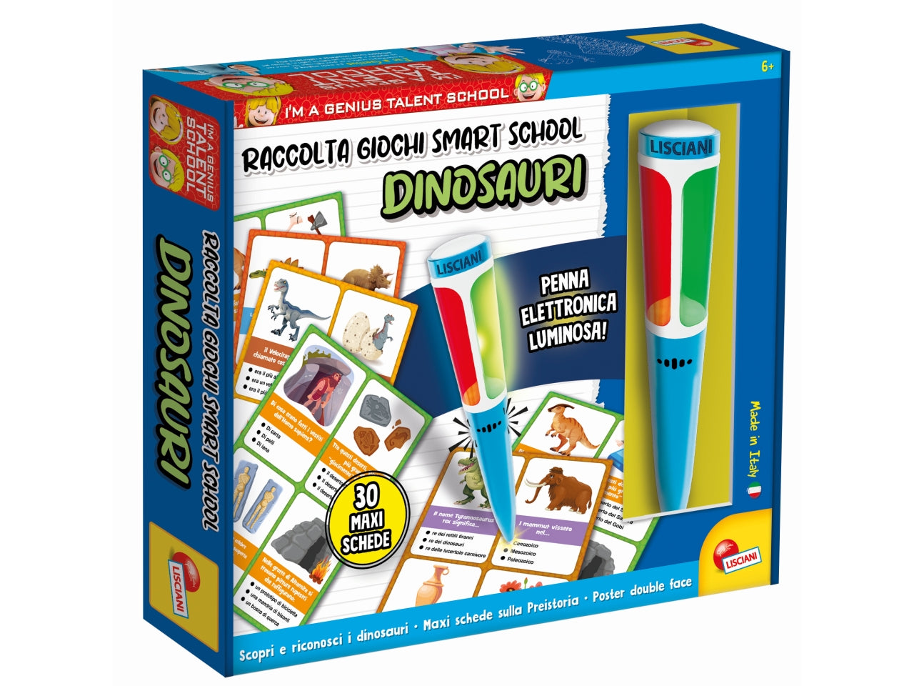 I'm a genius raccolta giochi smart school dinosauri