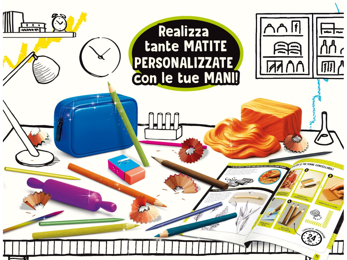 I'm a genius laboratorio delle matite