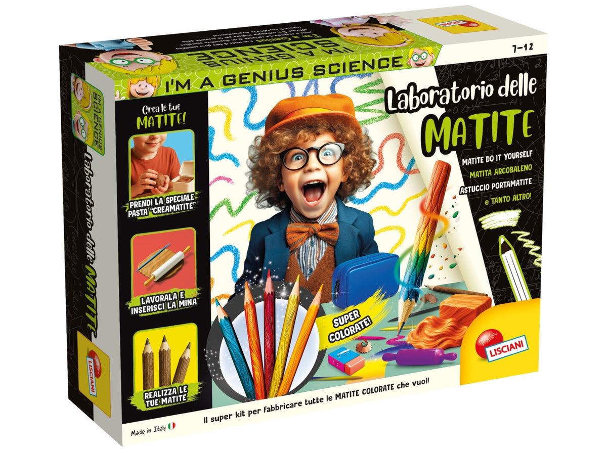 I'm a genius laboratorio delle matite