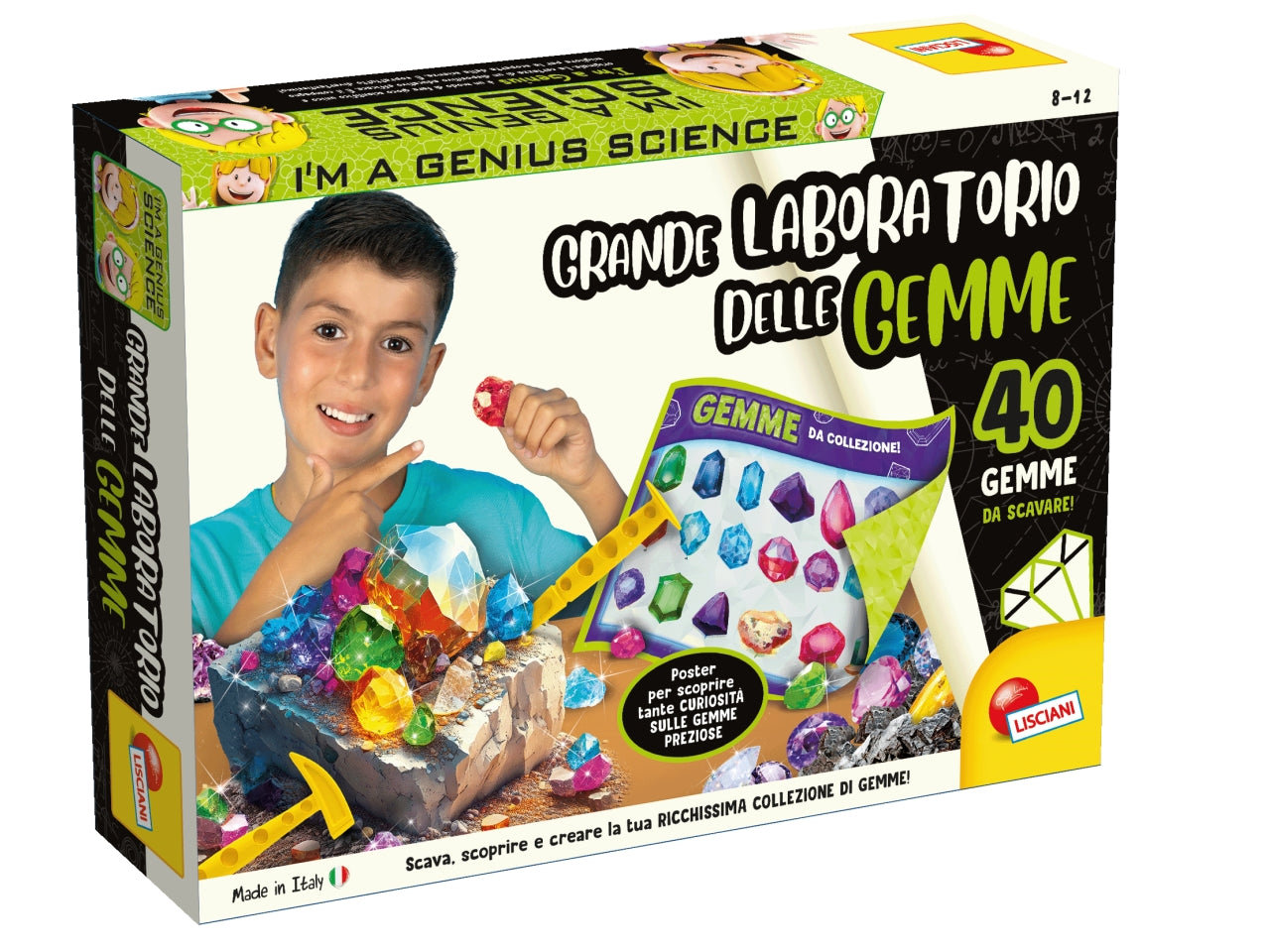I'm a genius grande laboratorio delle gemme