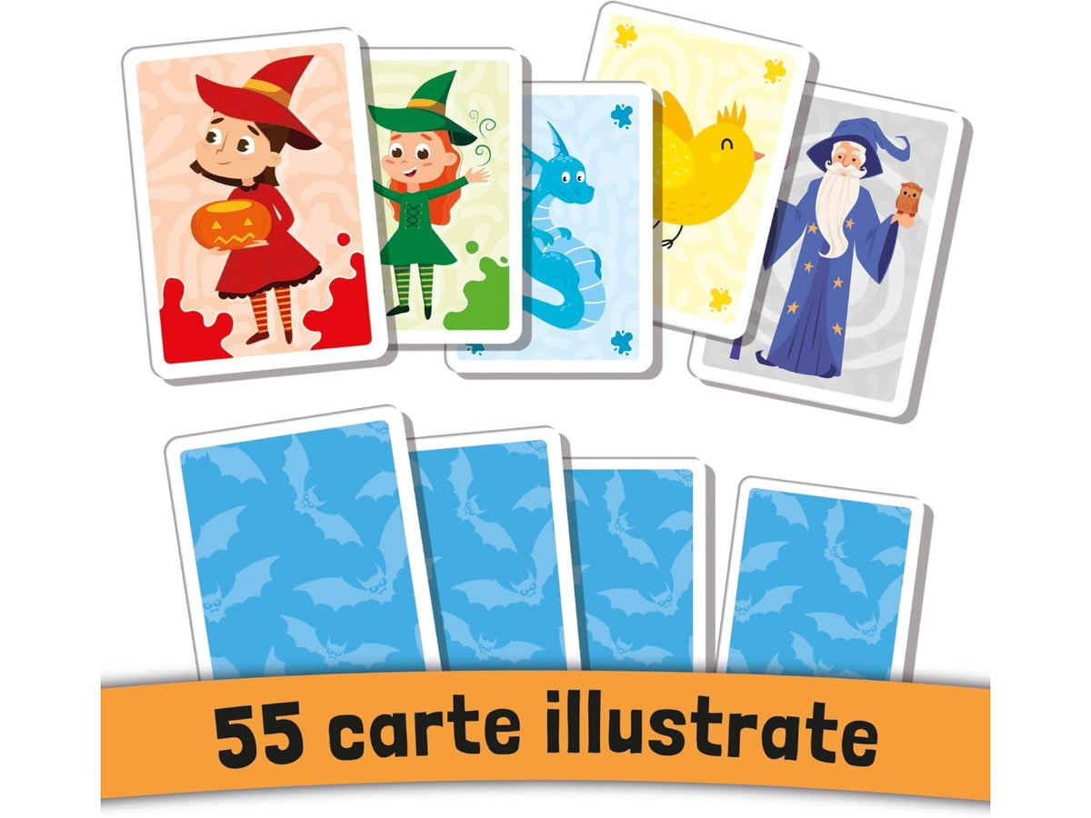 Ludoteca le carte dei bambini strega comanda colore