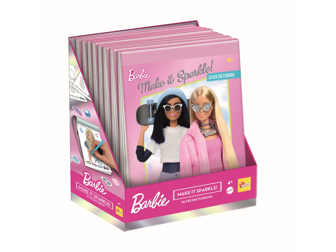 Barbie sketchbook make it sparkle! in display 8
