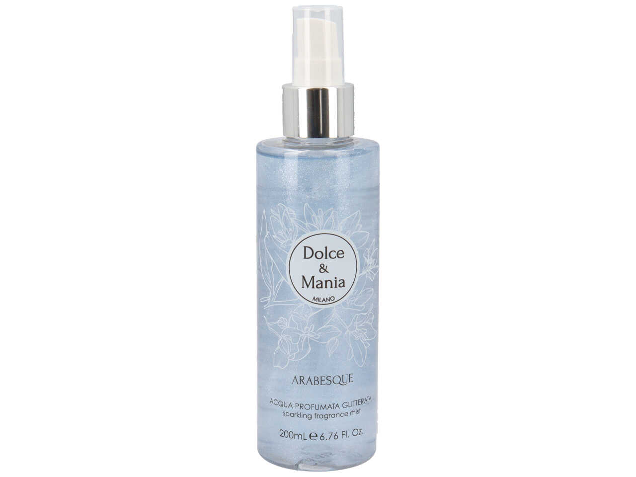 Dolce mania arabesque acqua profumata glitterata 200ml