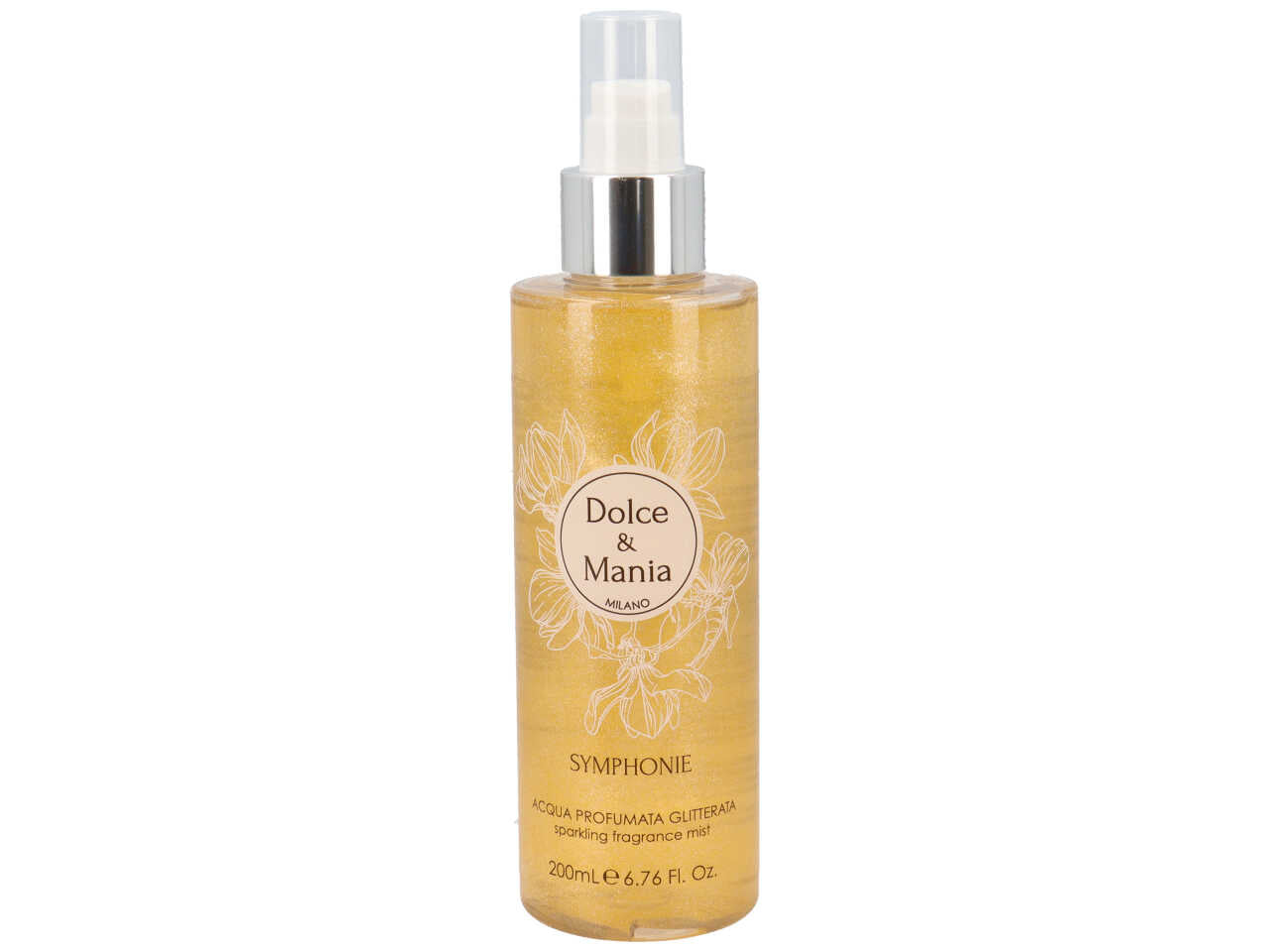 Dolce mania symphonie acqua profumata glitterata 200ml