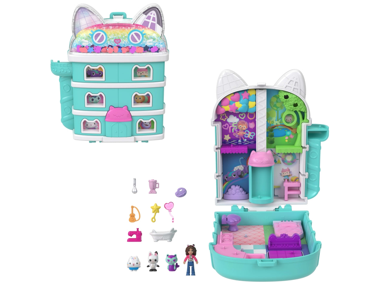 Polly pocket casa bambole di gabby
