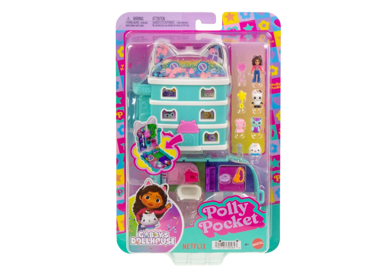 Polly pocket casa bambole di gabby