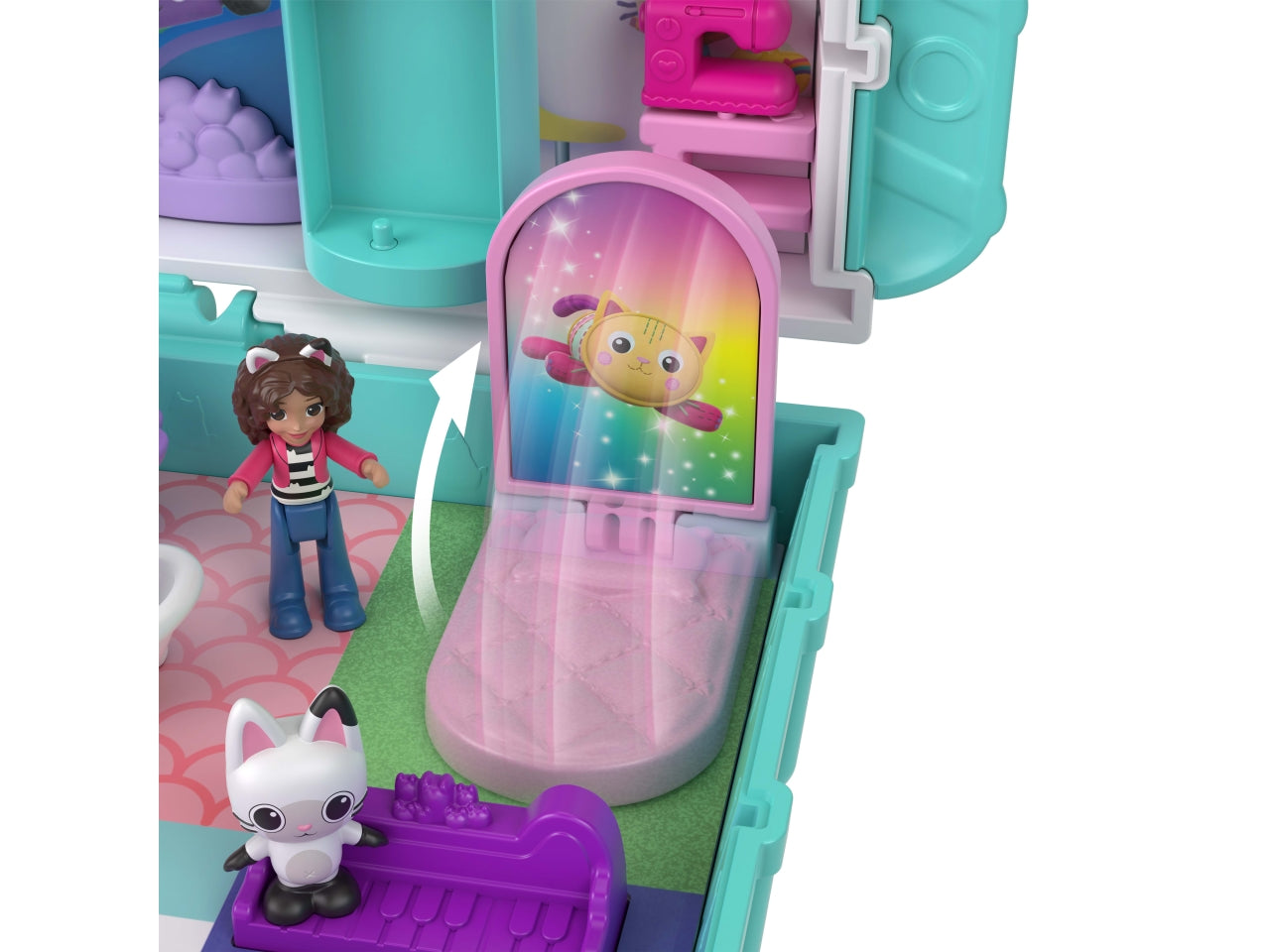 Polly pocket casa bambole di gabby