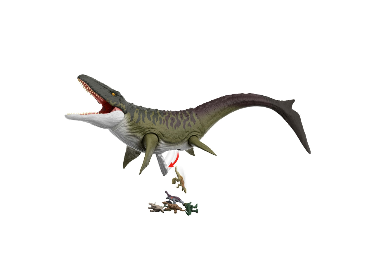 Jurassic World rebirth mosasauro super