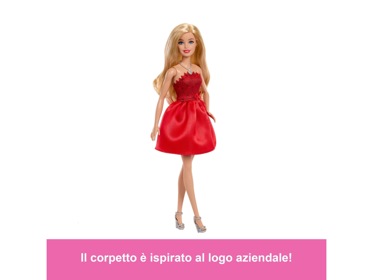 Barbie 80th ruby red base