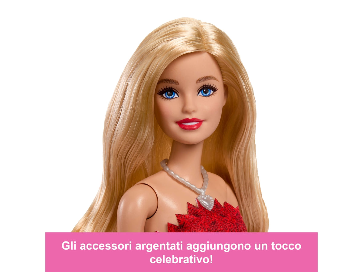 Barbie 80th ruby red base