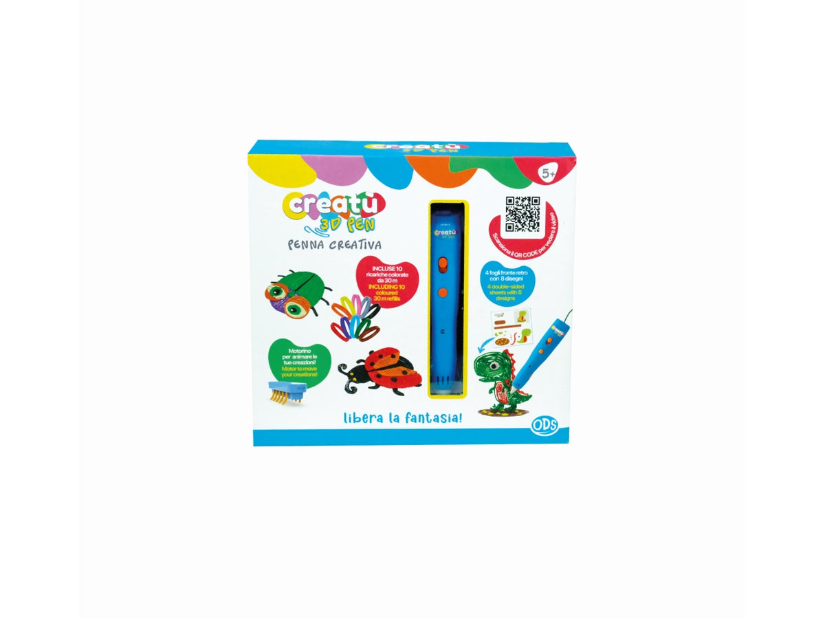 CreatÃ¹ penna 3d creativa con accessori e ricariche