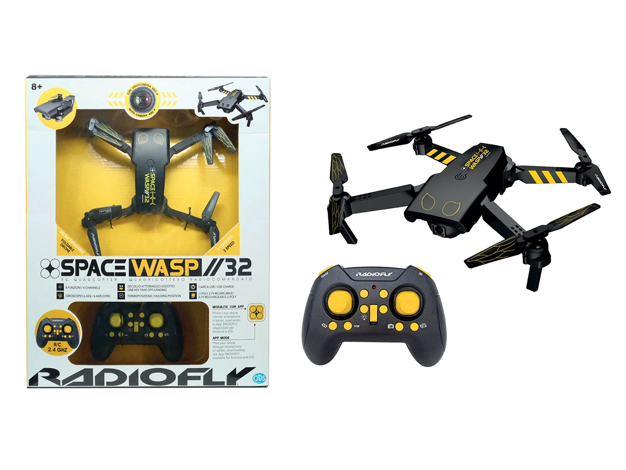 Radiofly space wasp 32 drone radiocomandato