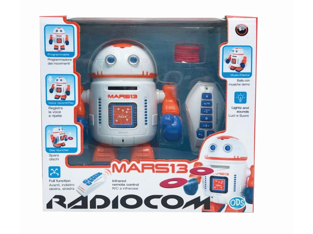 Radiocom mars 13 robot radiocomandato