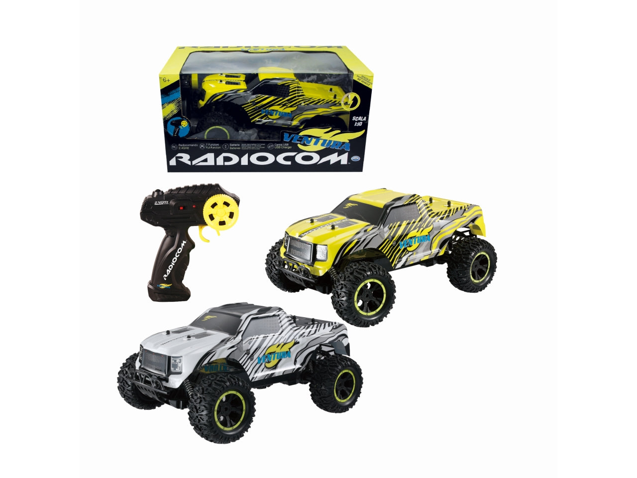Radiocom ventura 1:10 auto radiocomandata
