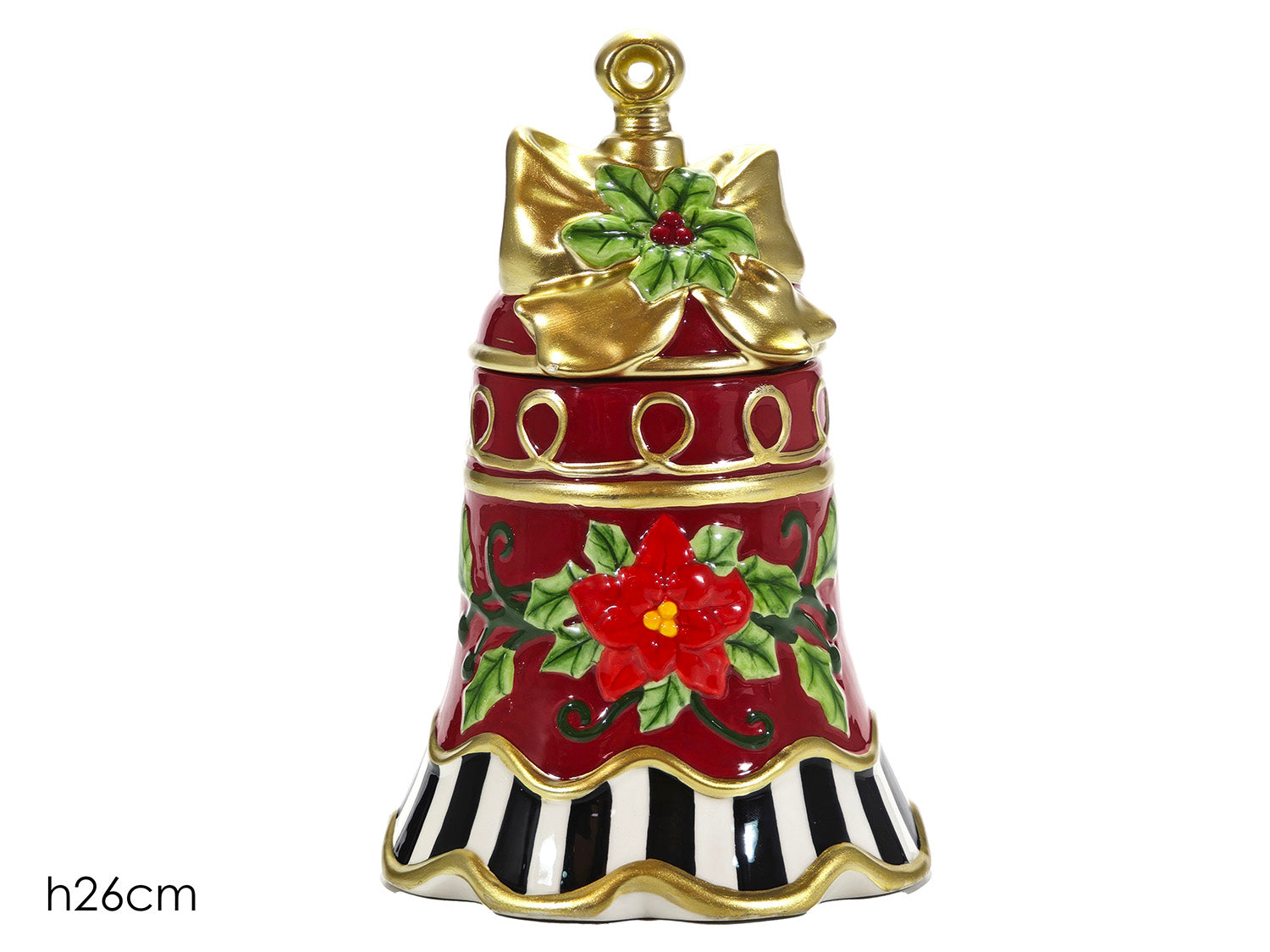 Cofanetto campana in ceramica 26cm