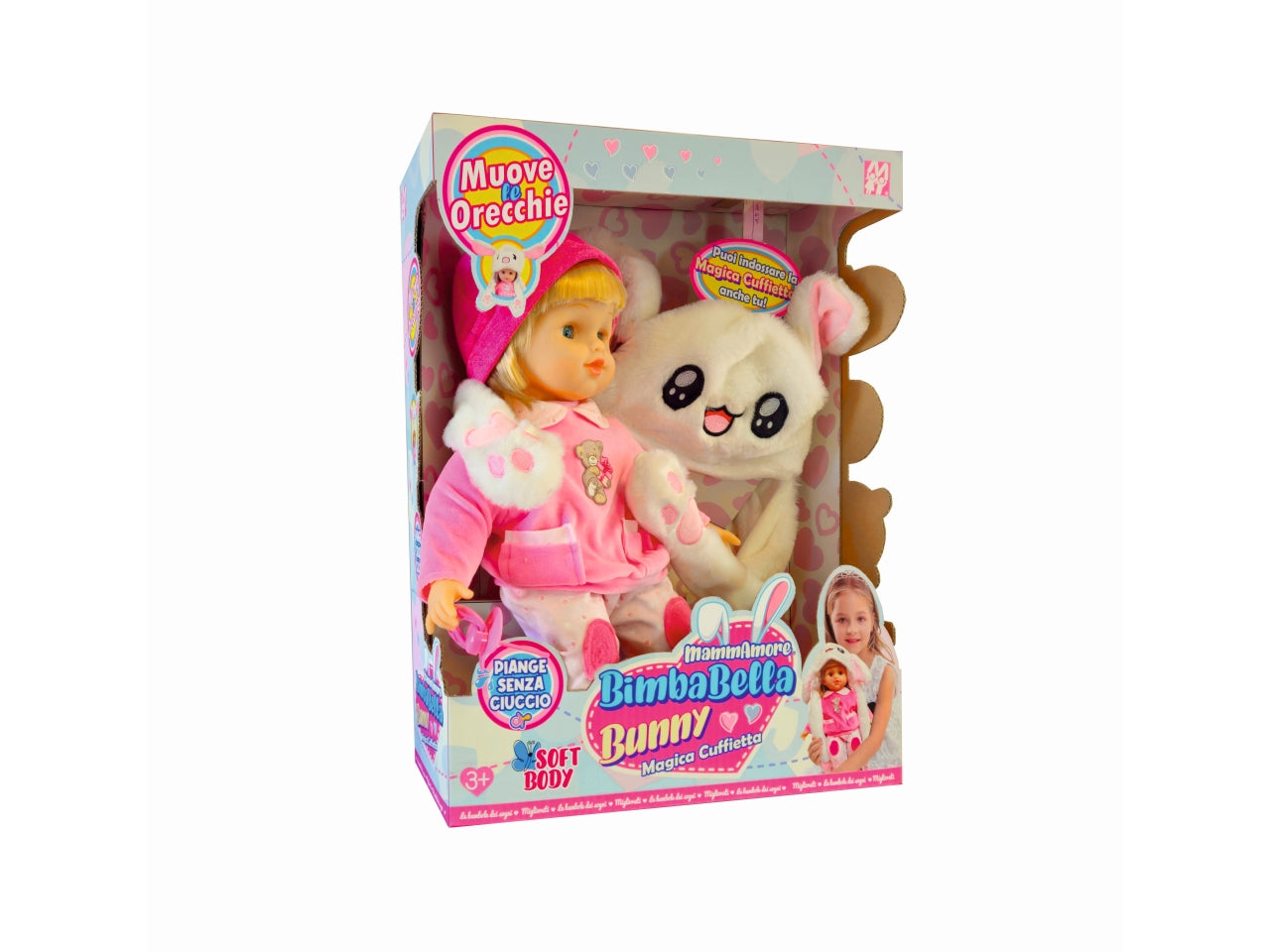 Bimbabella Bunny magica cuffietta