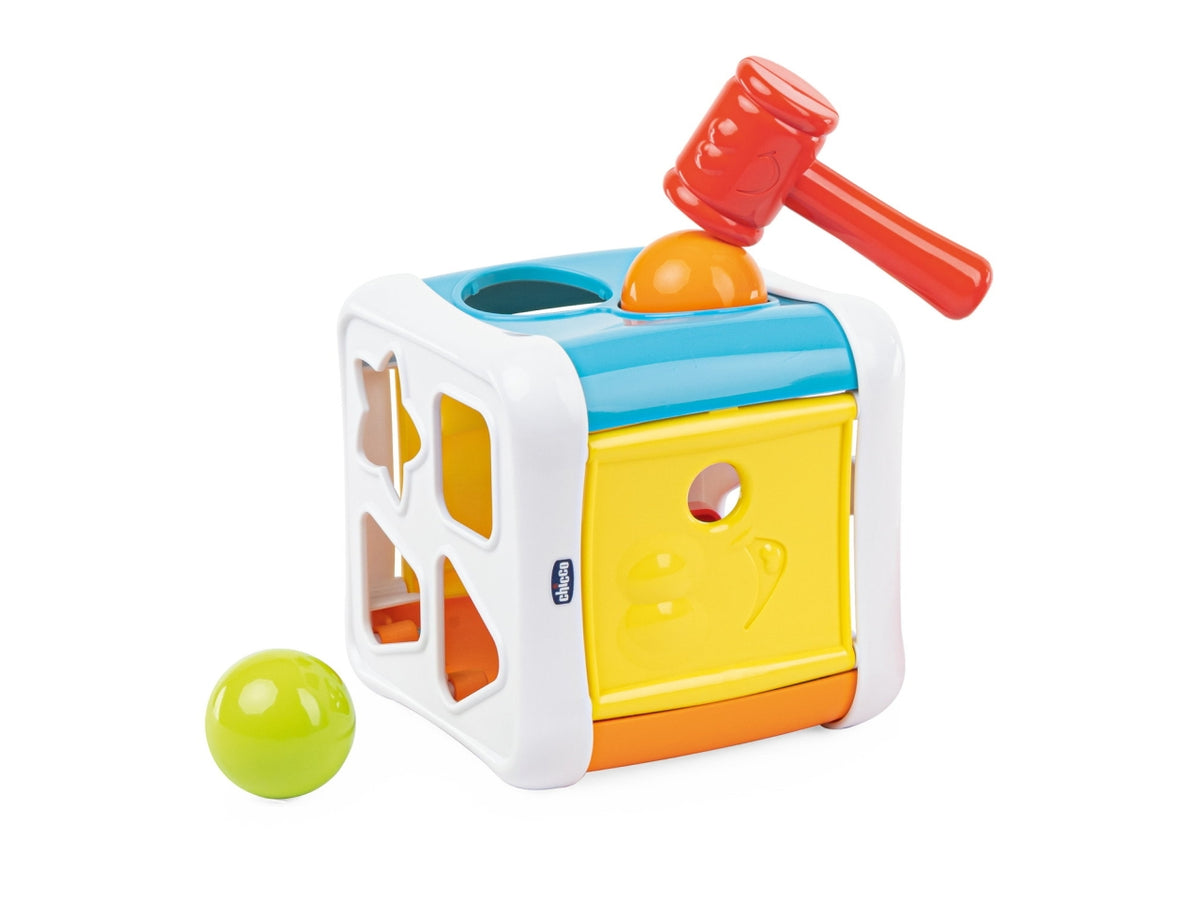 Chicco gioco 2in1 cubo incastra&martella china
