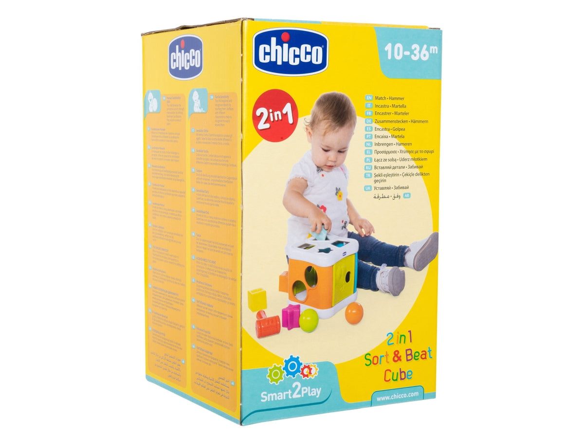 Chicco gioco 2in1 cubo incastra&martella china