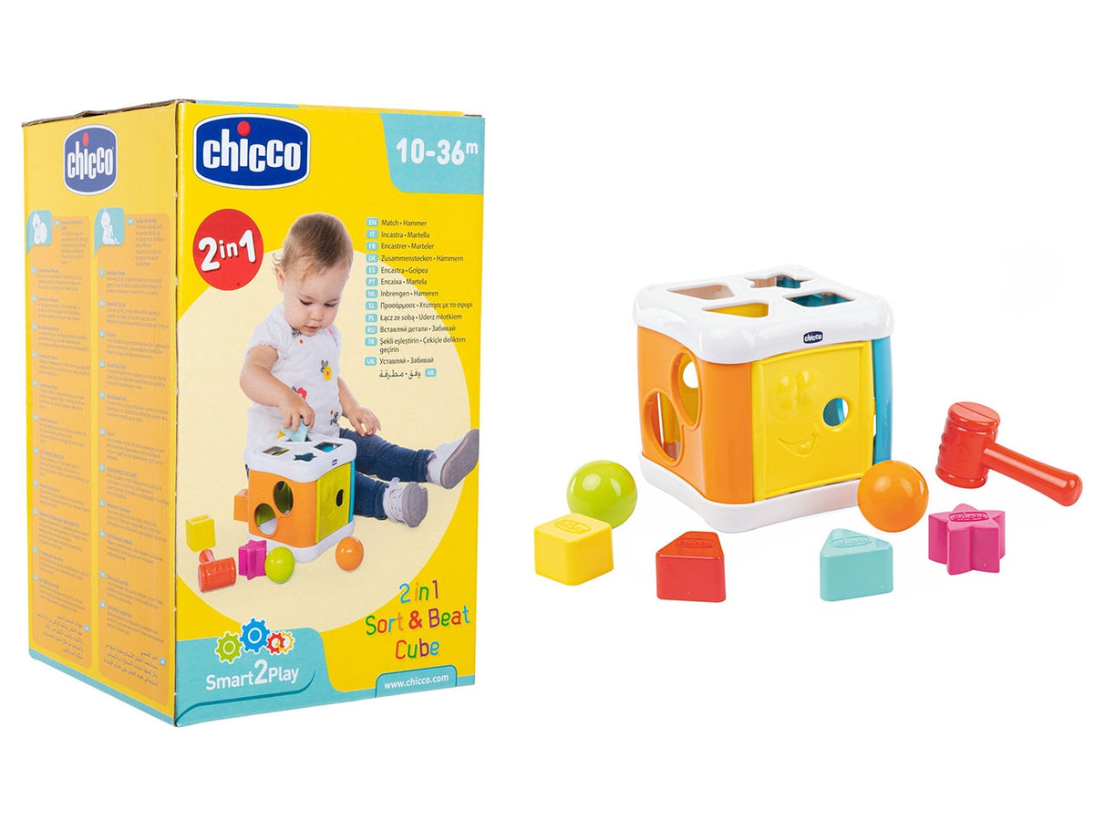 Chicco gioco 2in1 cubo incastra&martella china