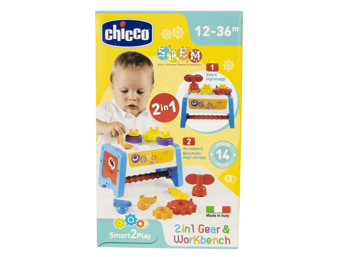 Chicco gioco cassetta attrezzi 2in1