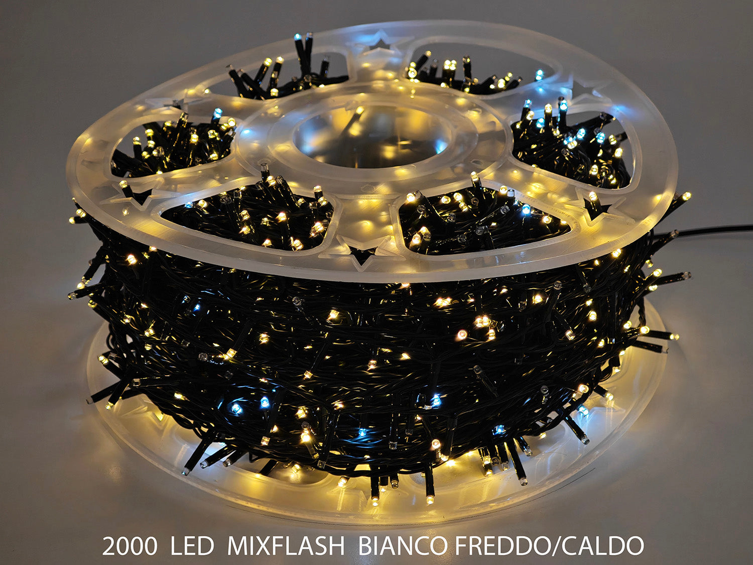 Catena 2000 led mix full flash bianco freddo e bianco caldo