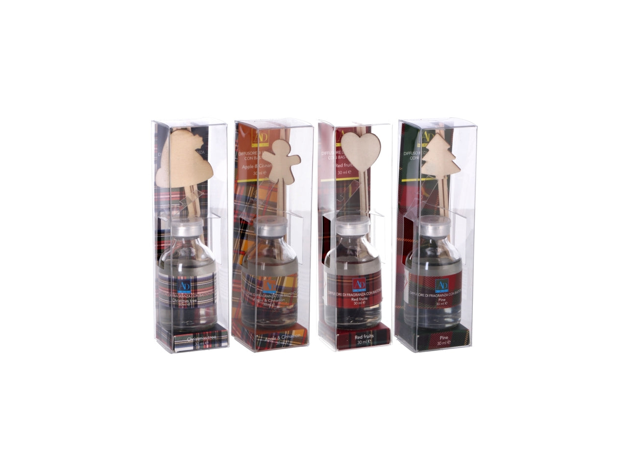 Diffusore con bastoncini 30ml assortiti