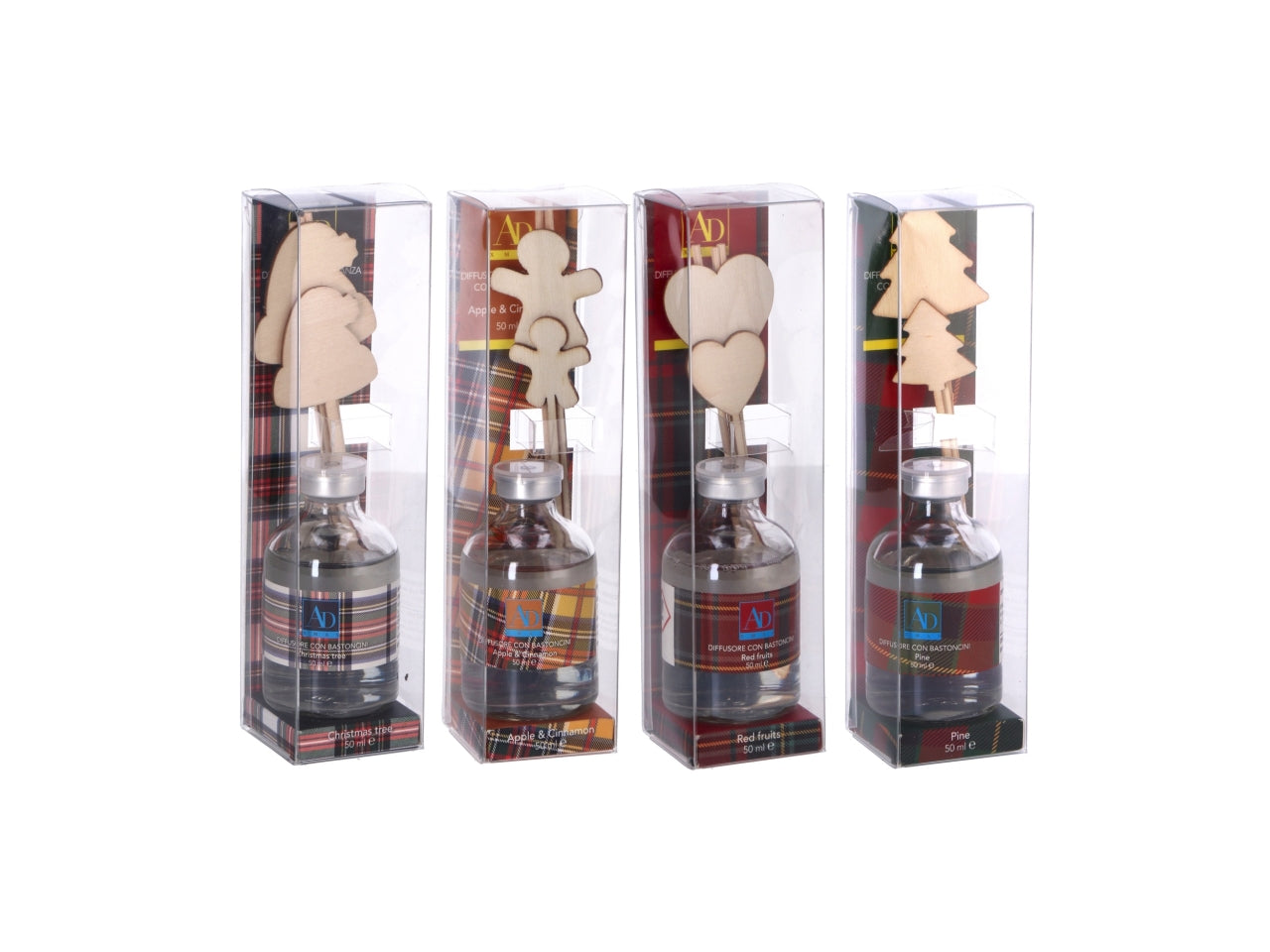 Diffusore con bastoncini 50ml assortiti
